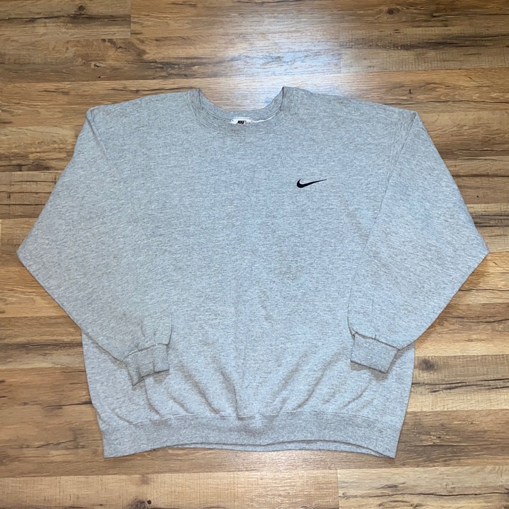 90s solos swoosh Nike crewneck
